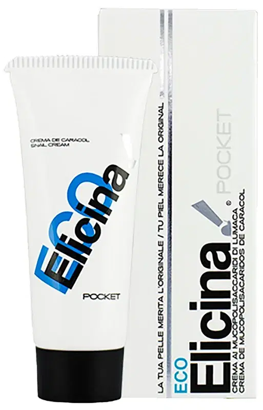 Elicina Eco Pocket Crema Viso Alla Bava di Lumaca Pelle Normale E Grassa 20 g