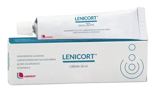 Lenicort Crema Lenitiva E Idratante Per Rossore Prurito E Bruciore 30 ml
