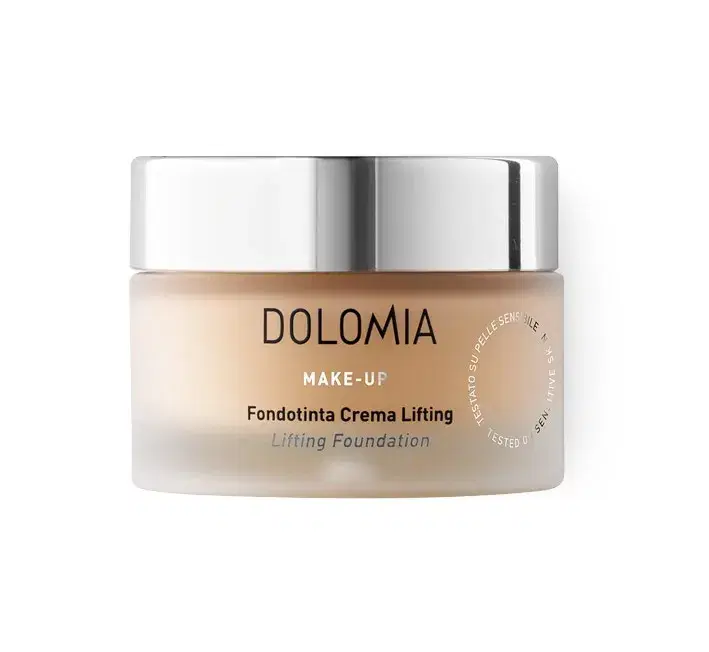 Dolomia Linea Trucco Viso Fondotinta SPF15 Crema Lifting Anti-Età Porcellana
