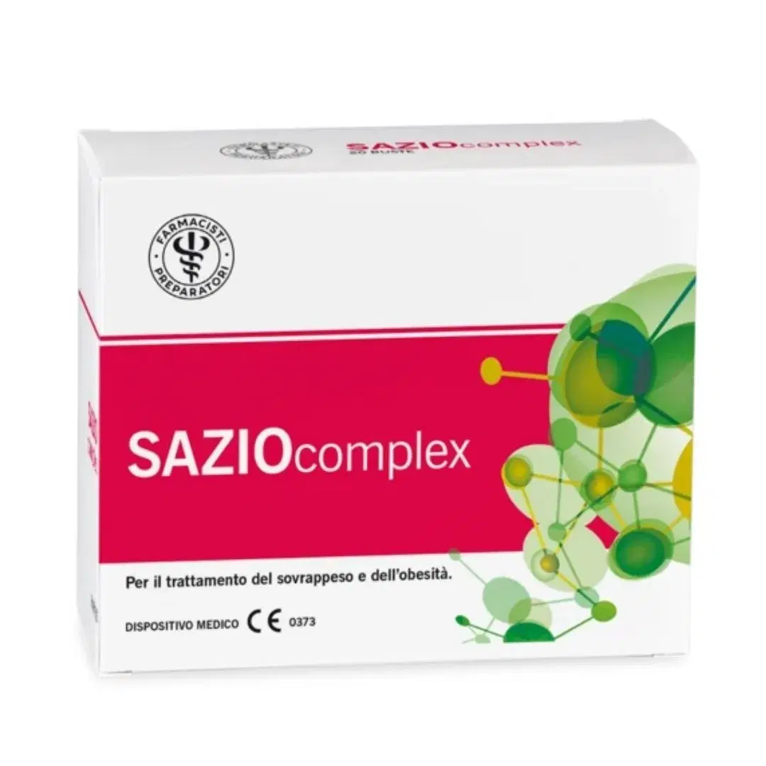 Unifarco Saziocomplex Integratore Trattamento Sovrappeso e Obesità 20 Bustine