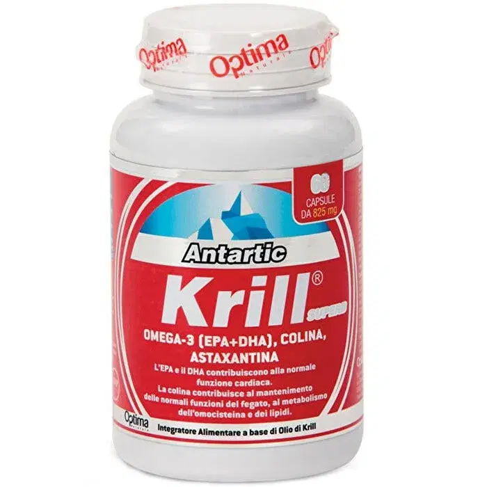 Optima Antartic Krill Superb Integratore di Acidi Grassi 60 Capsule