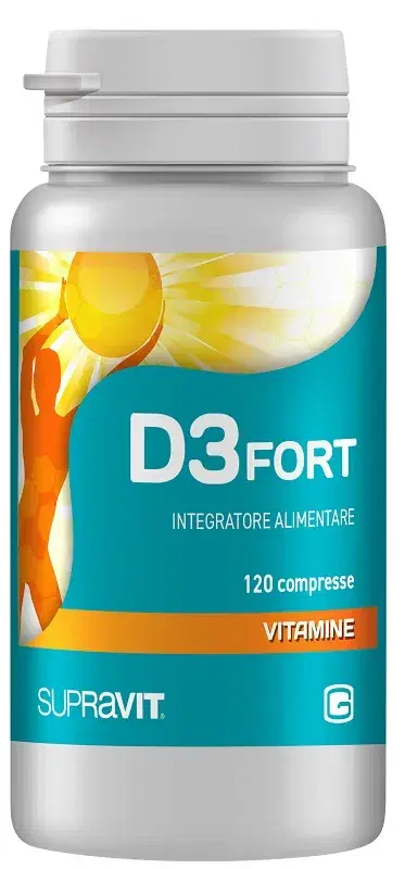 D3 Fort 2000 UI Integratore Vitamina D 120 Compresse