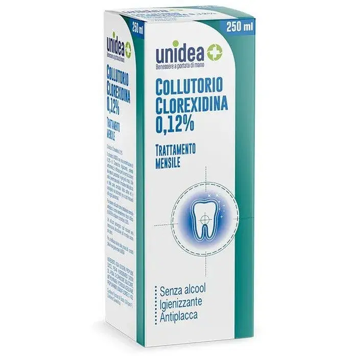 Unidea Collutorio 0,12% Clorexidina 250ml