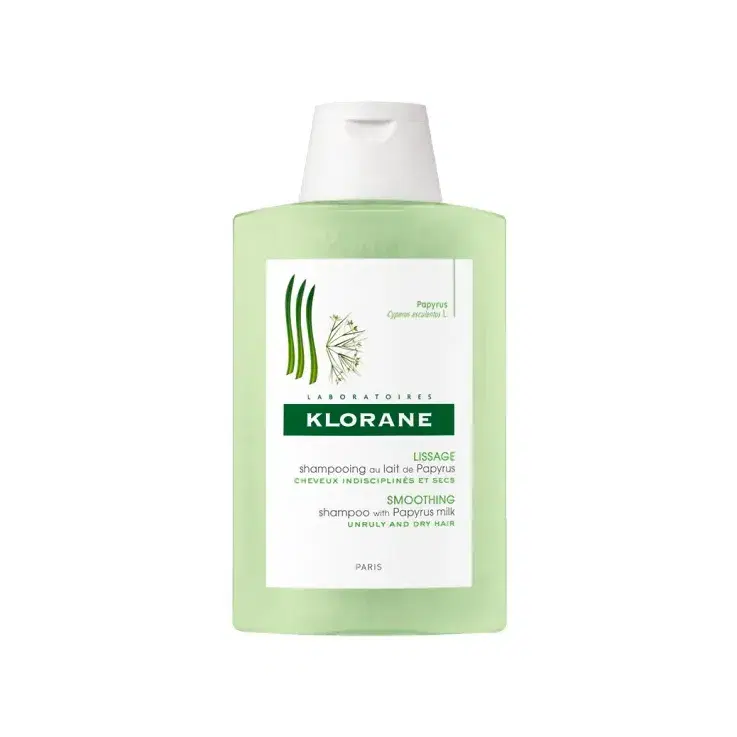 Klorane Capelli Linea Latte di Papiro Illuminante Liscio Perfetto Shampoo 200 ml