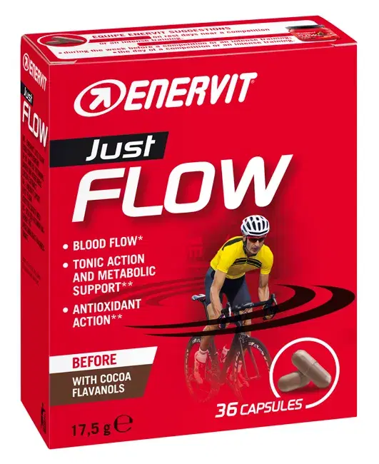Enervit Just Flow Integratore di Vitamine B1 B2 36 Capsule