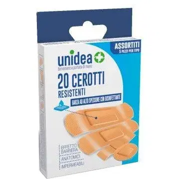 Unidea Cerotti Resistenti Formati Assortiti 20 Pezzi