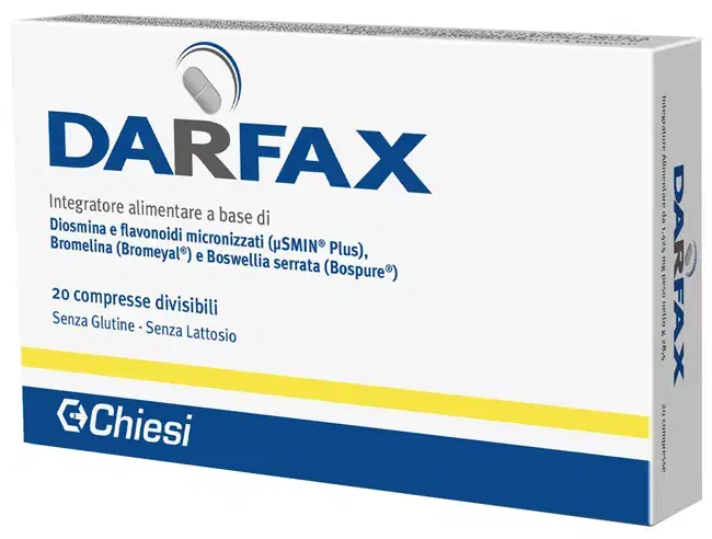 Chiesi Linea Salute e Benessere Darfax Integratore Alimentare 20 Compresse