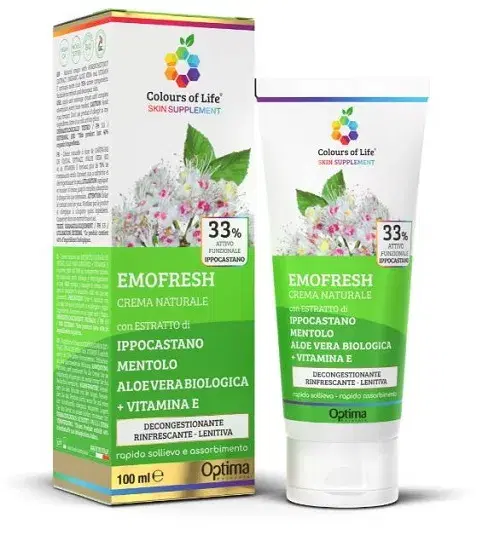 Optima Colours Of Life Emofresh Con Ippocastano Crema Eudermica 100 ml