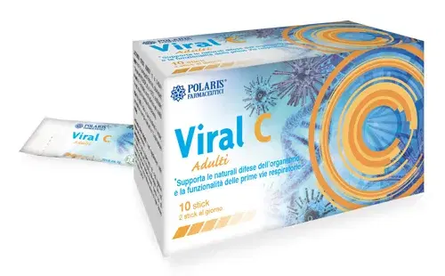 Polaris Viral C Adulti Integratore per le Difese dell'Organismo 10 stick