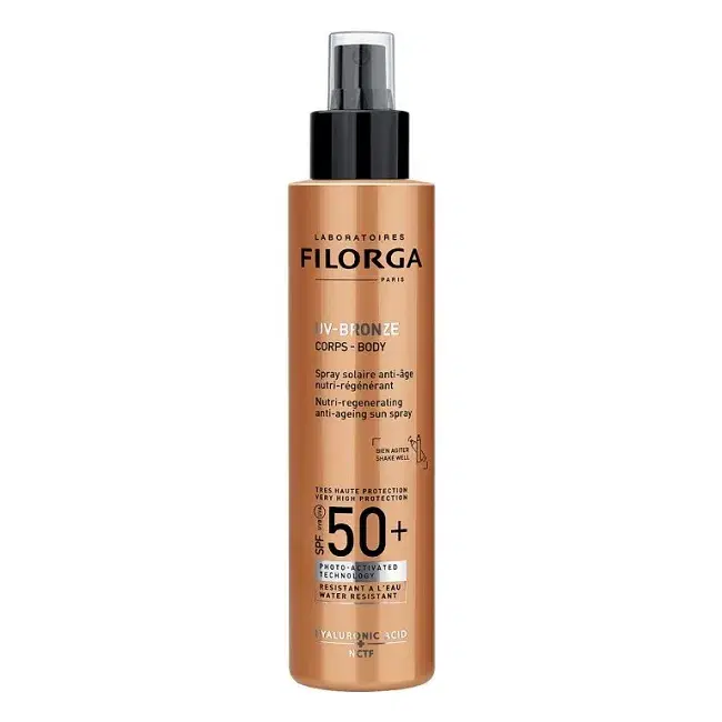Filorga UV Bronze Body Spray Solare Anti-età Nutri-rigenerante SPF 50+ 150 ml
