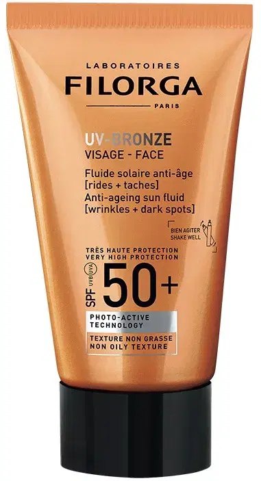 Filorga UV-Bronze Face SPF 50+ Fluido Solare Anti-età 40 ml