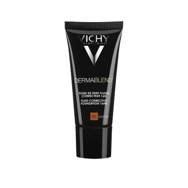 Vichy Dermablend Fondotinta Correttore Fluido SPF25 N.65 Coffee 30 ml