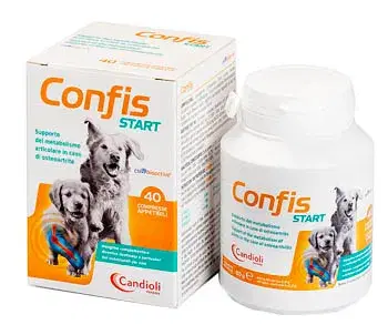 Confis Start Cani Supporto Metabolismo delle Articolazioni 40 Compresse