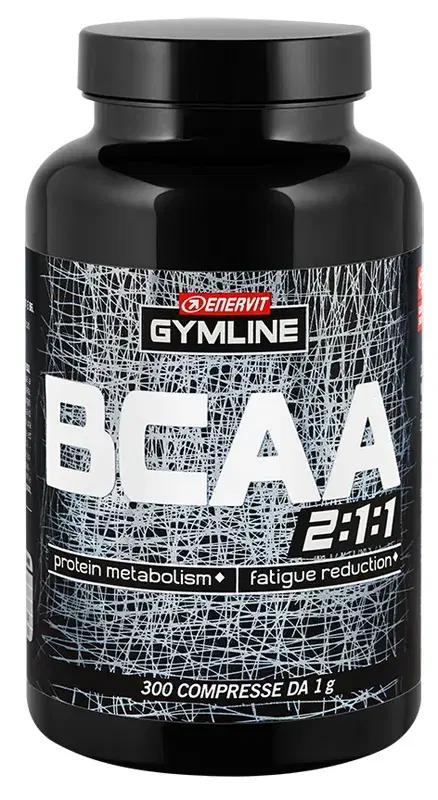 Enervit Gymline Bcaa 2:1:1 Amminoacidi Ramificati 300 Compresse da 1 g