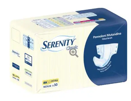 Serenity Classic Extra Pannolone Mutandina Taglia XL 15 Pezzi
