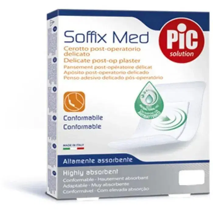 Pic Soffix Med Cerotto Post Operatorio Delicato 10x35 cm