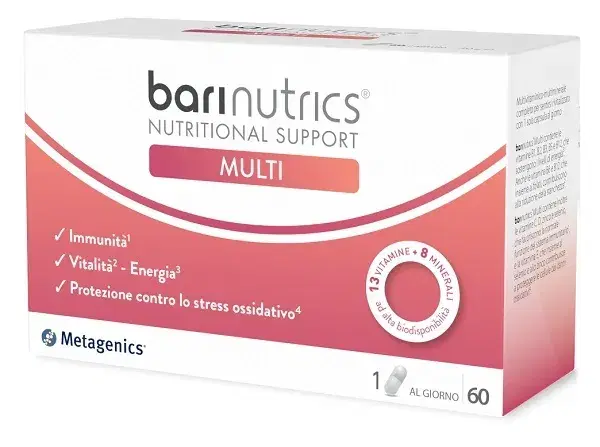 Barinutrics Multi Capsule con Vitamine e Minerali 60 Capsule