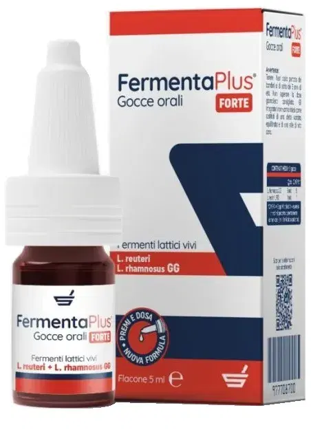 Fermenta Plus Gocce Orali Forte con Probiotici e Vitamine 5 ml