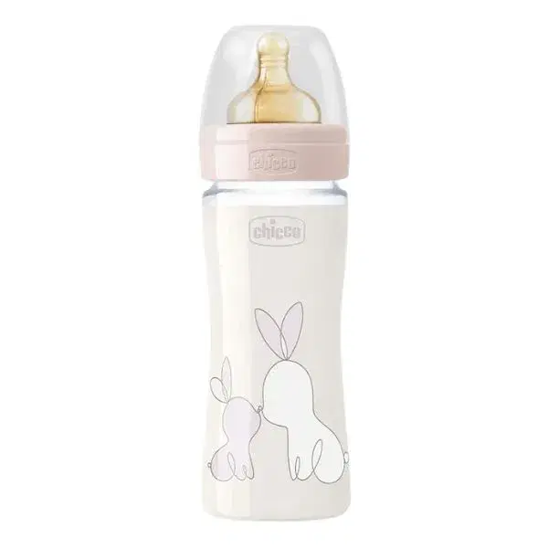 Chicco Original Touch Tettarella Caucciu Vetro Girl 240 ml