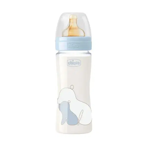 Chicco Biberon Original Touch Boy 1 Foro Bottiglia Di Vetro 240 ml