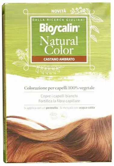 Bioscalin Natural Color Castano Ambrato Tintura 70 G