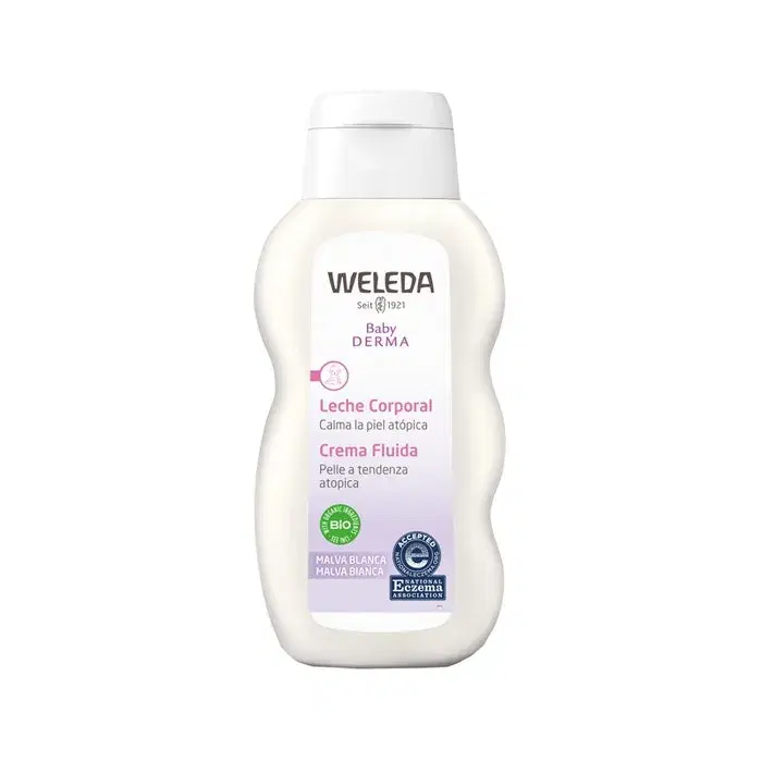 Weleda Baby Derma Crema Fluida Idratante Alla Malva Bio 200 ml