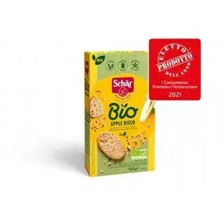 Schar Bio Apple Bisco Biscotti Avena E Mela Senza Glutine 105g
