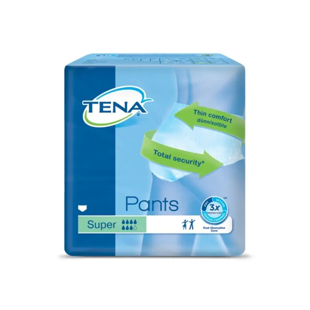 Tena Pants Super Taglia Large Pannolone Pull Up 10 Pezzi