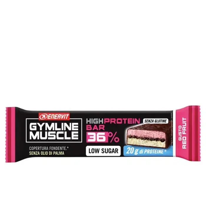 Enervit High Protein Bar 36% Red Fruit Barretta 55 G