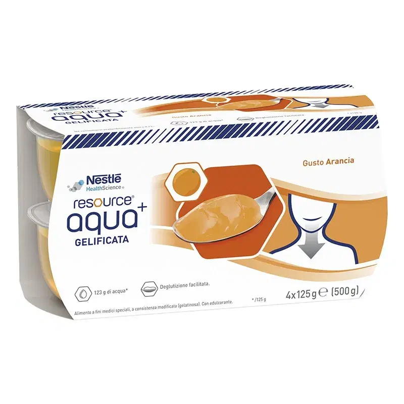 Nestlé Linea Alimentazione Speciale Resource Bevanda Gelificata Arancia 4 x125g
