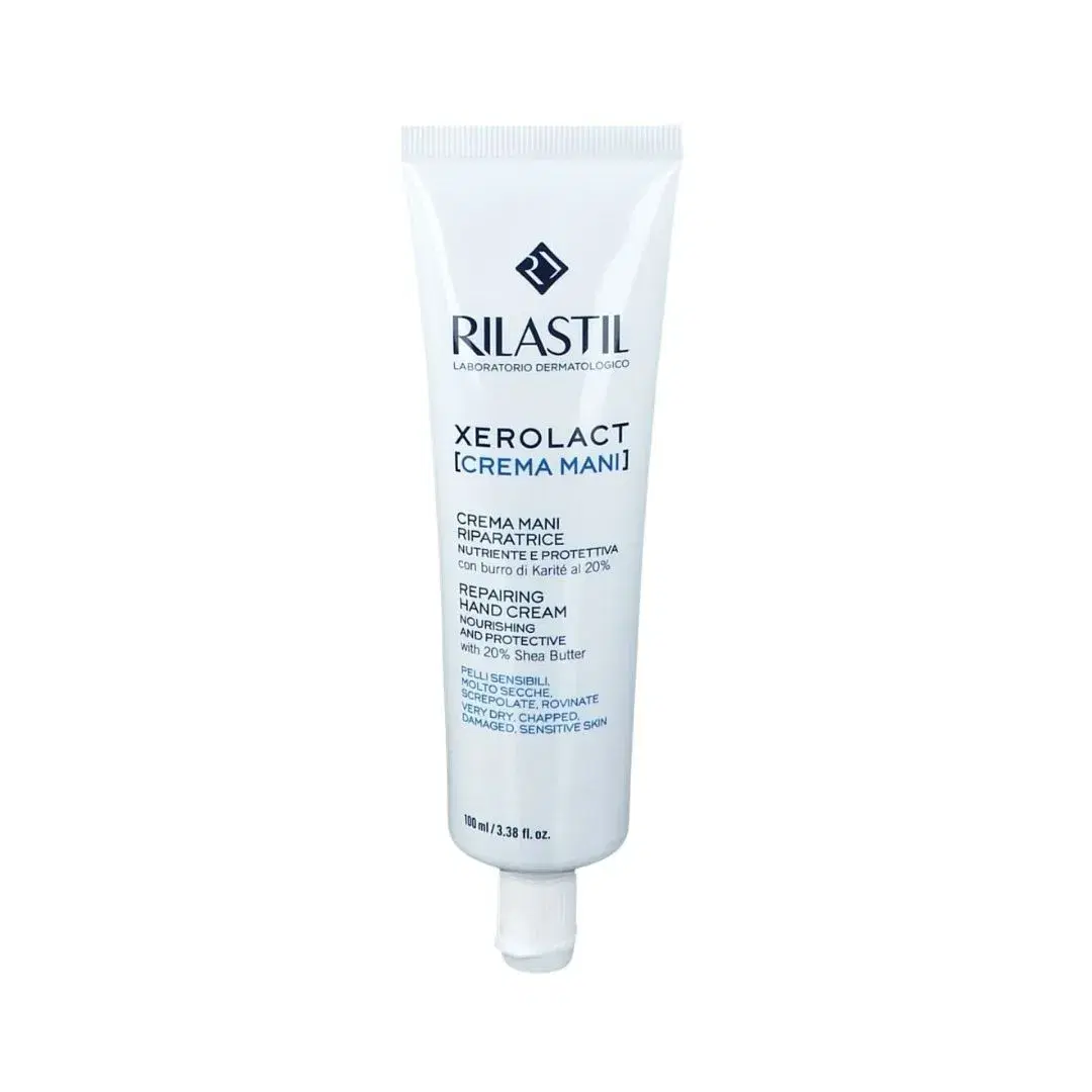 Rilastil Xerolact Crema Mani Riparatrice Nutriente Protettiva Pelle Secca 100 ml