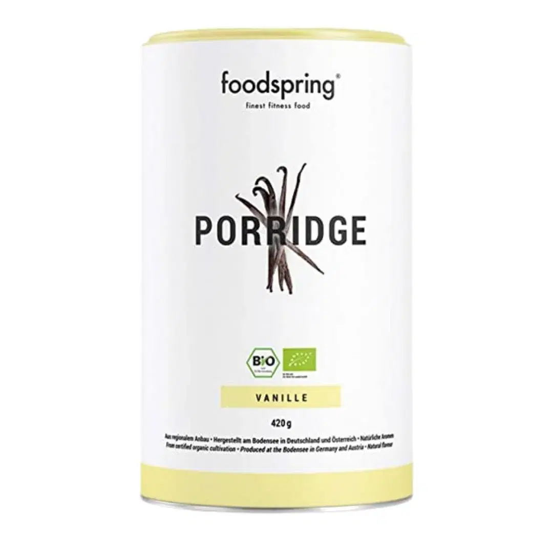 Foodspring Porridge Proteico Alla Vaniglia Meno Zuccheri Aggiunti 400 g