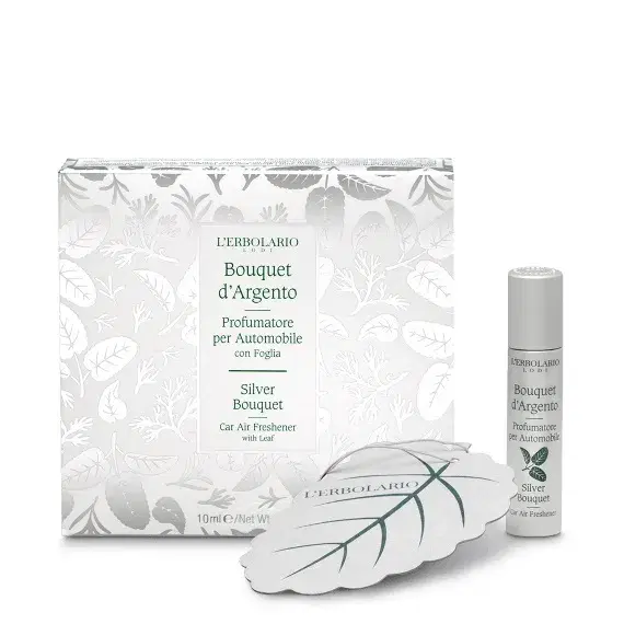 L'erbolario Bouquet D'argento Profumatore Per Automobile Con Foglia 10 ml