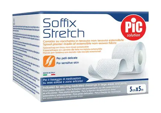 Pic Soffix Stretch Cerotto Per Fissaggio In Rotolo Estendibile TNT 5x500cm