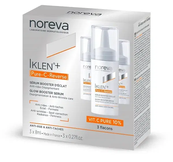 Noreva Iklen+ Pure C Reverse Siero Viso Anti-Rughe 3x8 ml