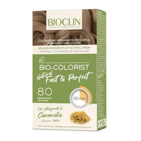 Bioclin Bio-Colorist Natural Fast & Perfect 8.0 Biondo Chiaro