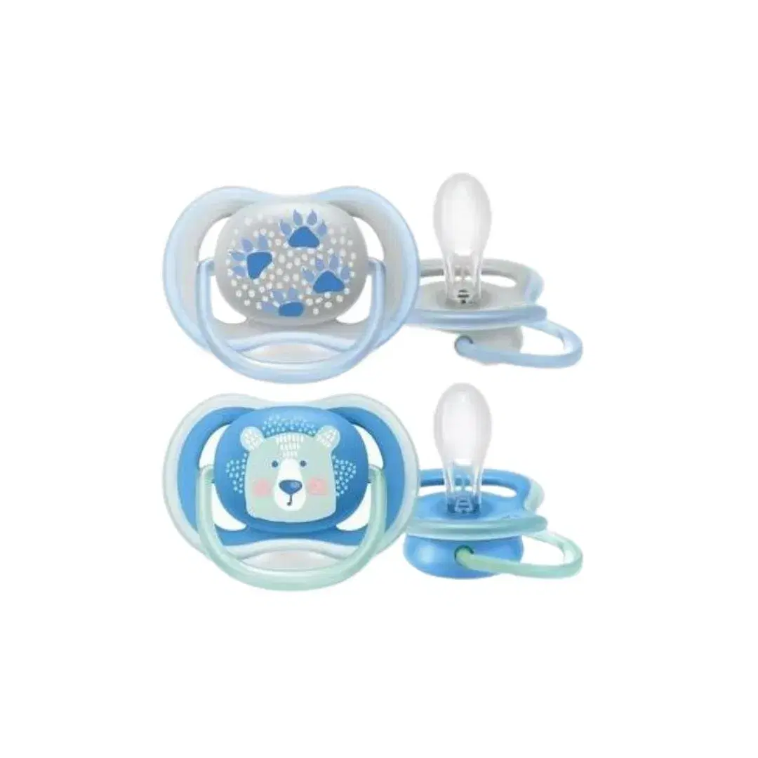 Philips Avent Ultra Air Succhietto Zampe/Orso Maschio 6-18 Mesi 2 Pezzi