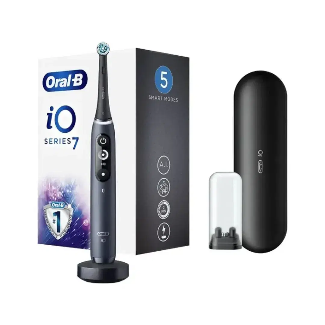 Oral-B iO Series 7 Spazzolino Elettrico Tecnologia Magnetica Nero