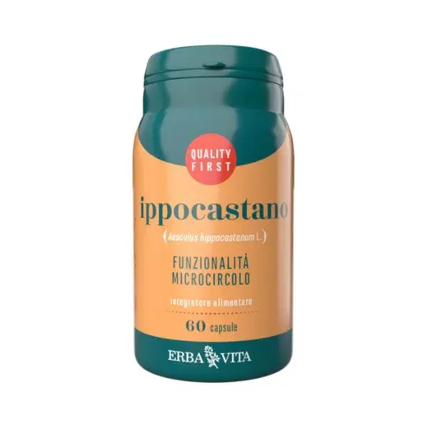 Erba Vita Ippocastano Integratore Alimentare per il Microcircolo 60 Capsule