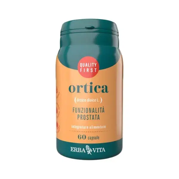 Erba Vita Ortica Integratore Alimentare per la Prostata 60 Capsule