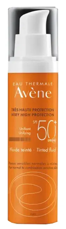 Avene Fluido Solare Colorato Protezione Molto Alta Spf 50+ 50 ml