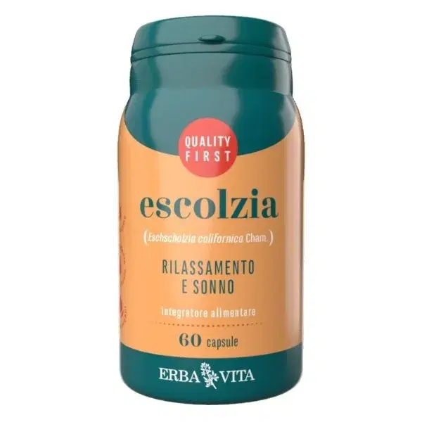 Erba Vita Escolzia Integratore Rilassante per il Sonno 60 Capsule