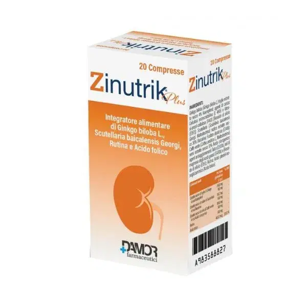 Farmaceutici Damor Zinutrik Plus Integratore Alimentare 20 Compresse