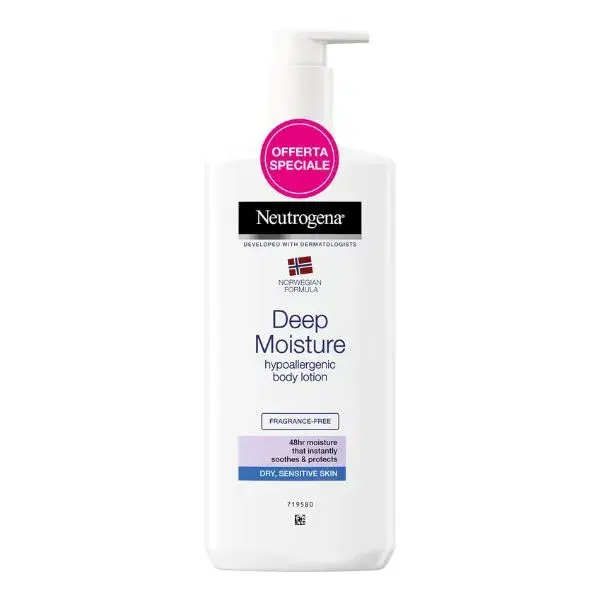 Neutrogena Crema Corpo Fluida Senza Profumo 400 ml