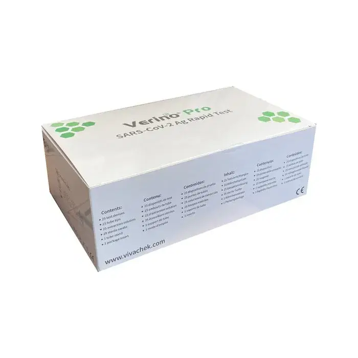 Verinopro Test Rapido Covid-19 Sar Cov 2 Ag Autodiagnostico Uso Professionale 25