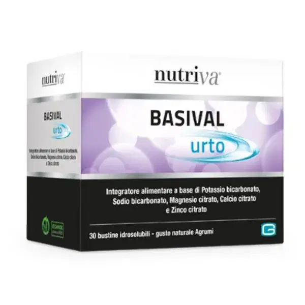 Nutriva Basival Urto Integratore salino 30 bustine