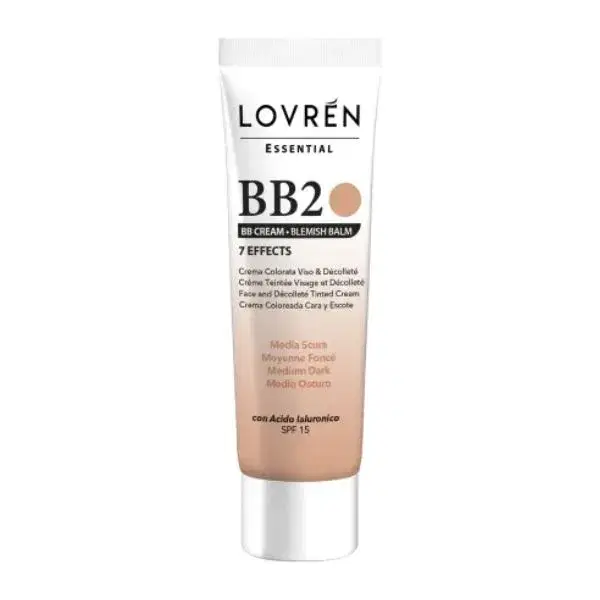 Lovren Essential BB Cream BB2 Tonalità Medio Scura 25 ml