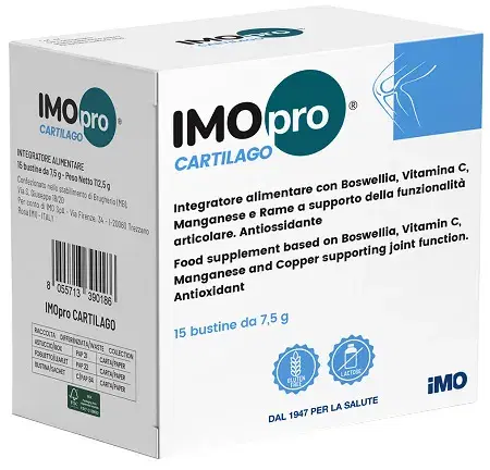 Imopro Cartilago Integratore Ossa e Cartilagini 15 Bustine