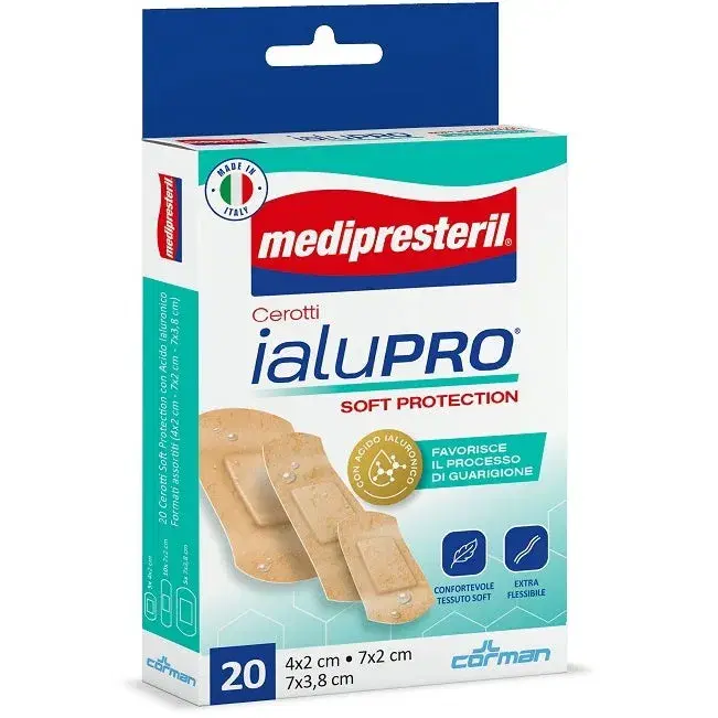 Medipresteril IaluPro Cerotti 3 Formati Assortiti 20 Pezzi