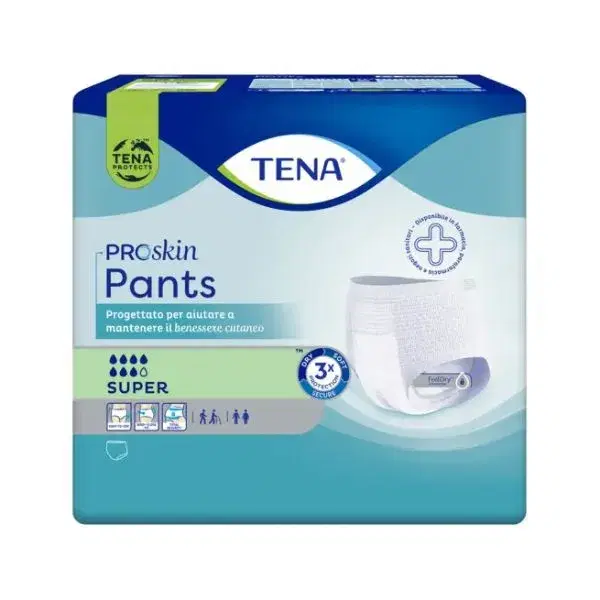 Tena Pants Super Pannoloni Mutandine Assorbenti Taglia M 10 Pezzi